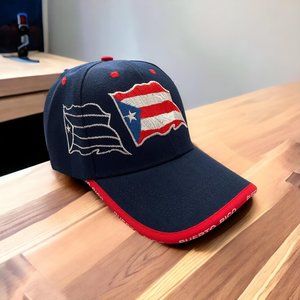 Adjustable Puerto Rico Hat One Size Cap, Men Hat, Sport Baseball Cap